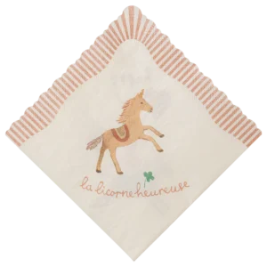 MAILEG - SERVÍETTUR, HAPPY BIRTHDAY - UNICORN