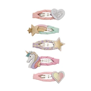 MIMI&LULA - HÁRSPENNUR MINI · 5 STK · DREAMY UNICORN