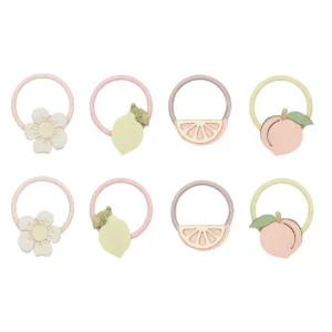 MIMI&LULA - HÁRTEYGJUR MINI · 8 STK · PEACHY SITRUS