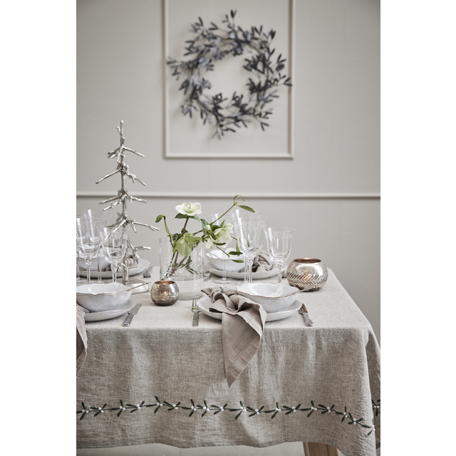 LENE BJERRE - MISTLIA KRANS 64X64 CM. ANT GREY - Image 2