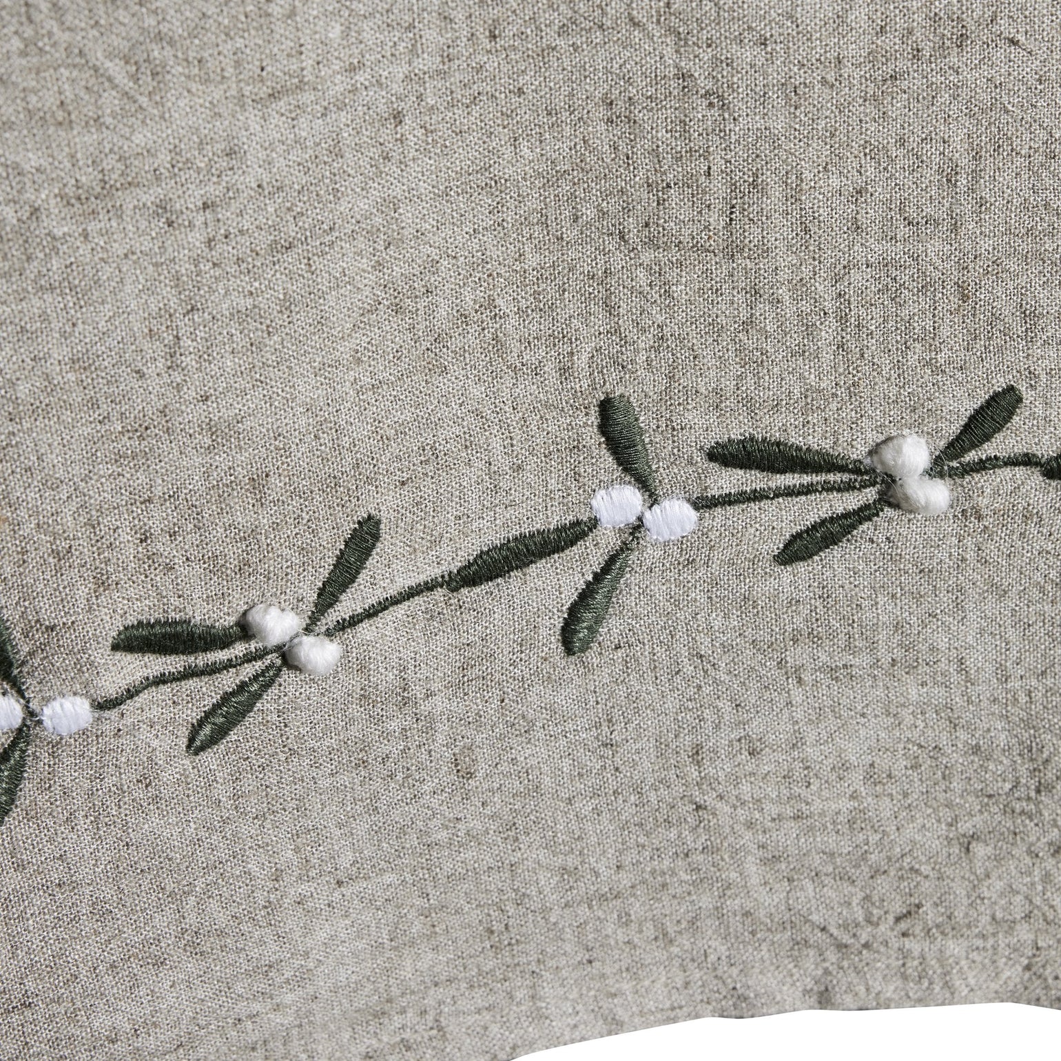 LENE BJERRE - MISSINE JÓLATRÉSDÚKUR Ø110 CM. SAND LINEN BLEND - Image 2