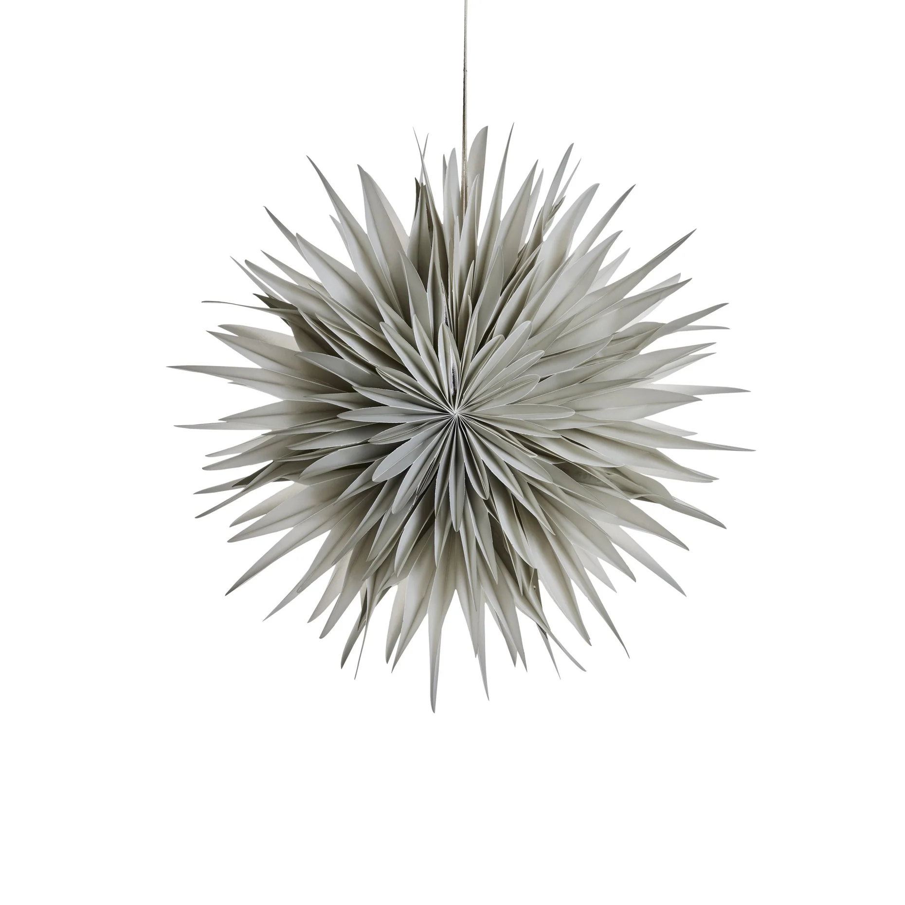 LENE BJERRE - PALISIA PAPPASTJARNA 40 CM. LJÓSGRÁ