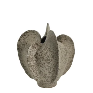 LENE BJERRE - HEVENNE VASI H26.5 CM. LINEN