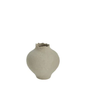 LENE BJERRE - HESILLE VASI H16.5 CM. LINEN