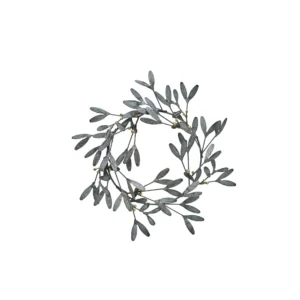 LENE BJERRE - MISTLIA KRANS 40 CM. ANTIQUE GREY