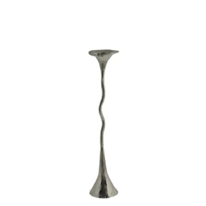 LENE BJERRE - CALA KERTASTJAKI H35 CM. SILFUR