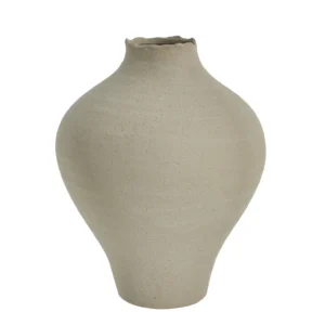 LENE BJERRE - HESILLE VASI H32 CM. LINEN