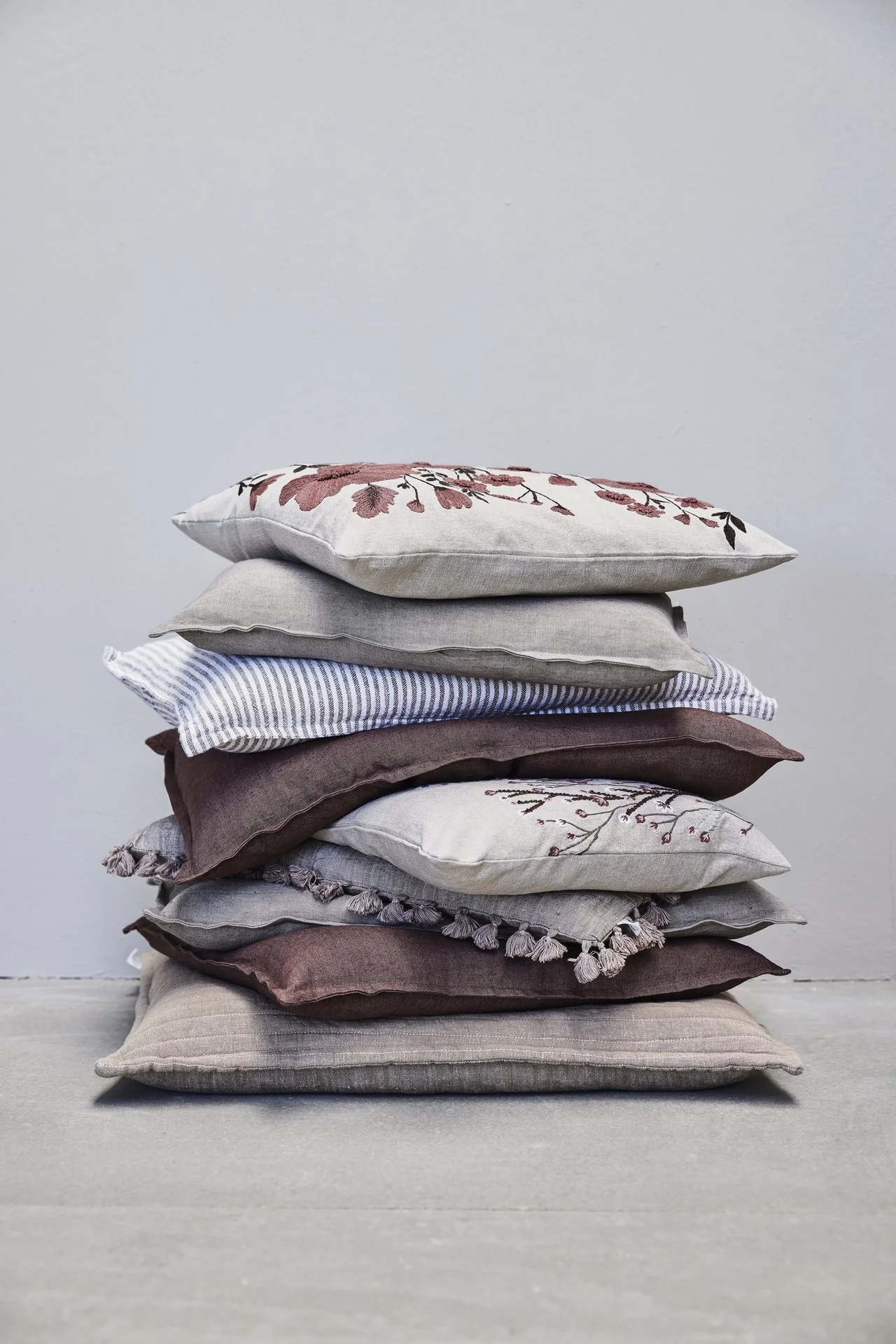 LENE BJERRE - EFINA KODDAVER 50x50 CM. OFF WHITE - Image 3