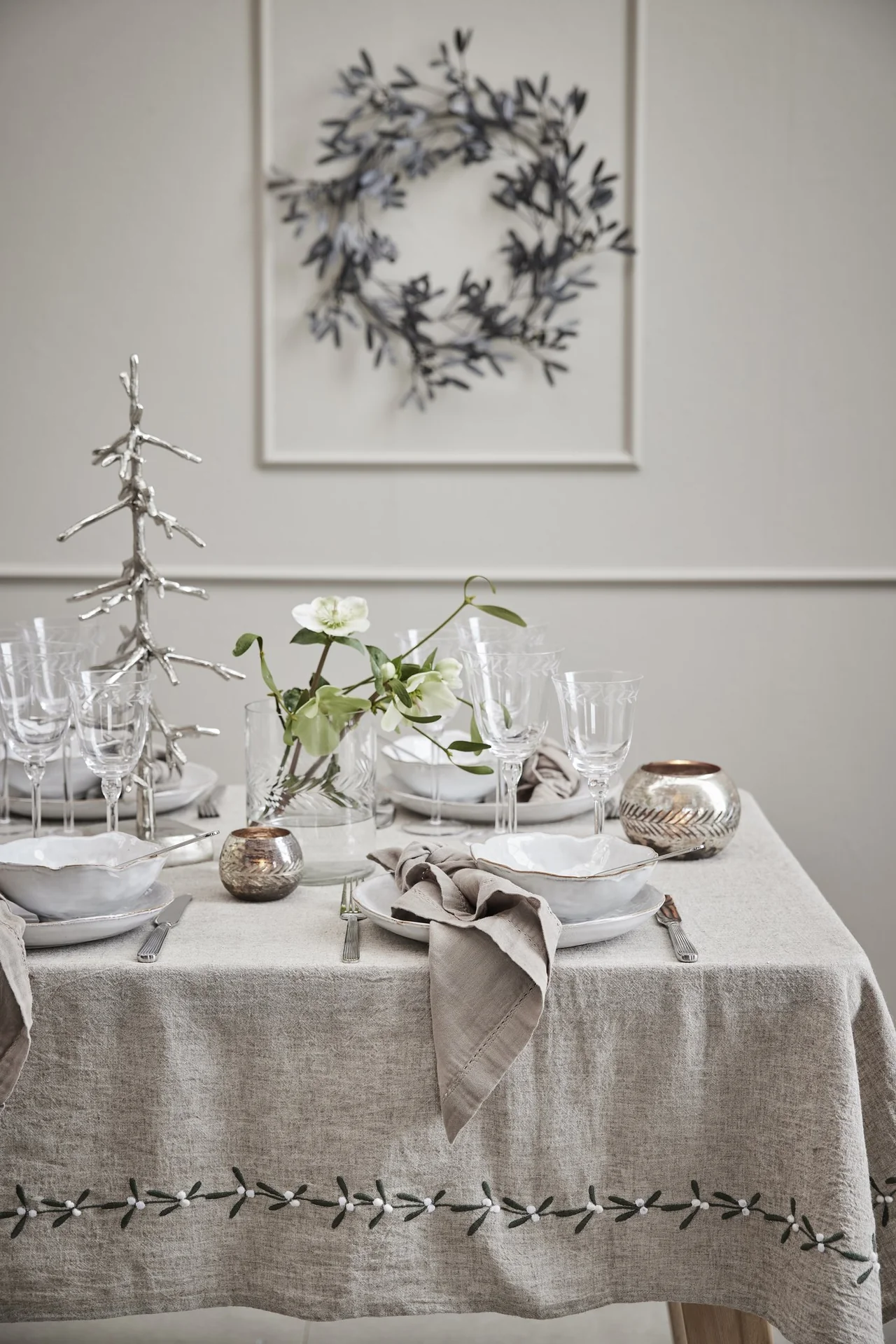 LENE BJERRE - PENINE SERVÍETTUR, SAND - Image 4