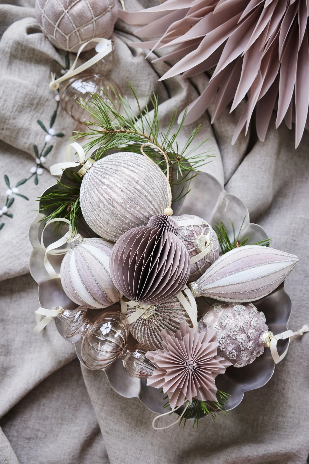 LENE BJERRE - PALISIA PAPPASTJARNA 60 CM, DUSTY PINK - Image 2