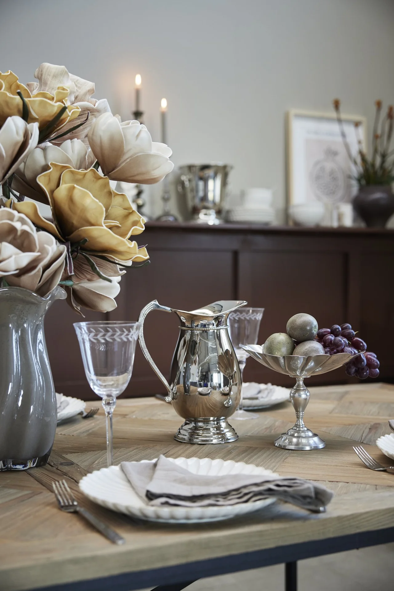 LENE BJERRE - SIGRID KANNA H25.5 CM, SILFUR - Image 3