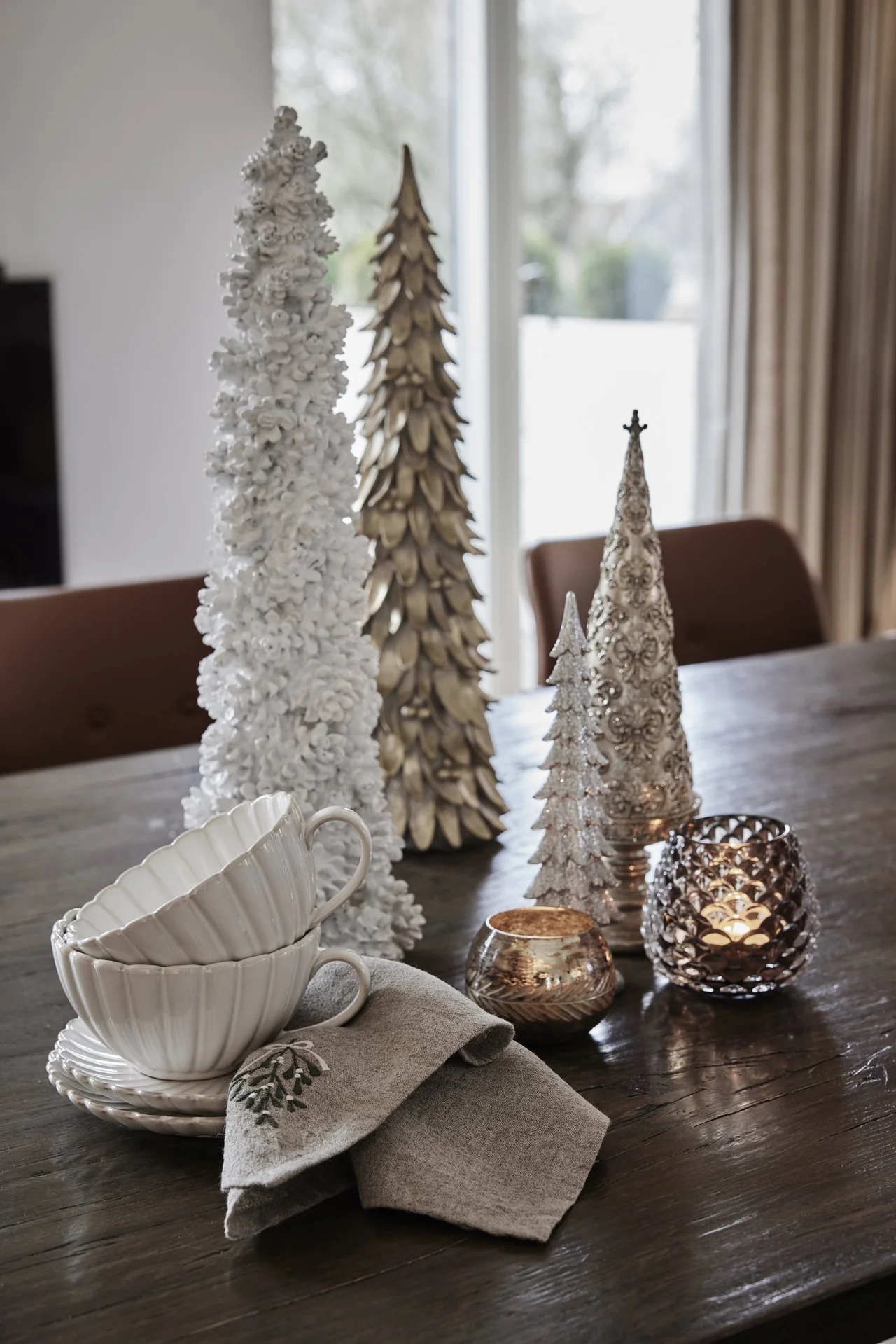 LENE BJERRE - PENINE SERVÍETTUR, SAND - Image 6