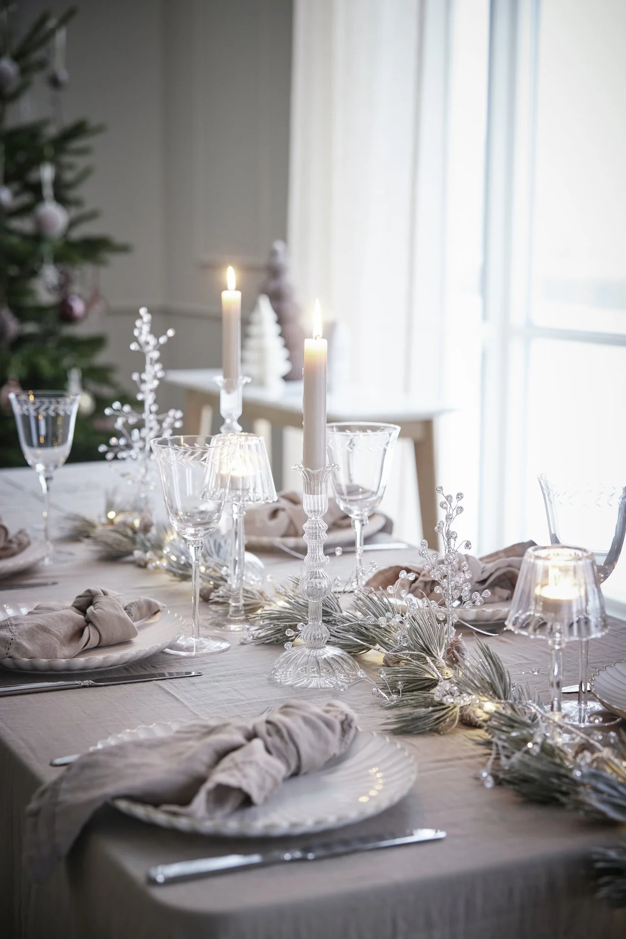 LENE BJERRE - PENINE SERVÍETTUR, SAND - Image 5