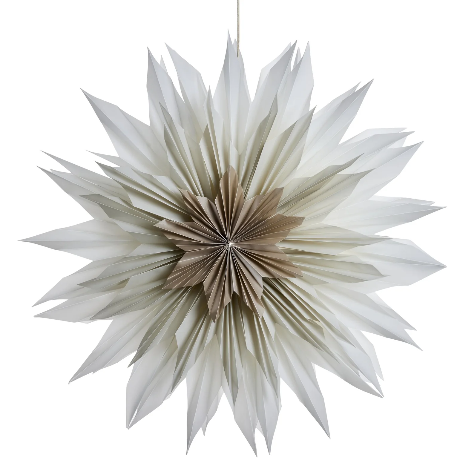 LENE BJERRE - PALISIA PAPPASTJARNA 40 CM. OFF WHITE