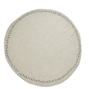 LENE BJERRE - MISSINE JÓLATRÉSDÚKUR Ø110 CM. SAND LINEN BLEND