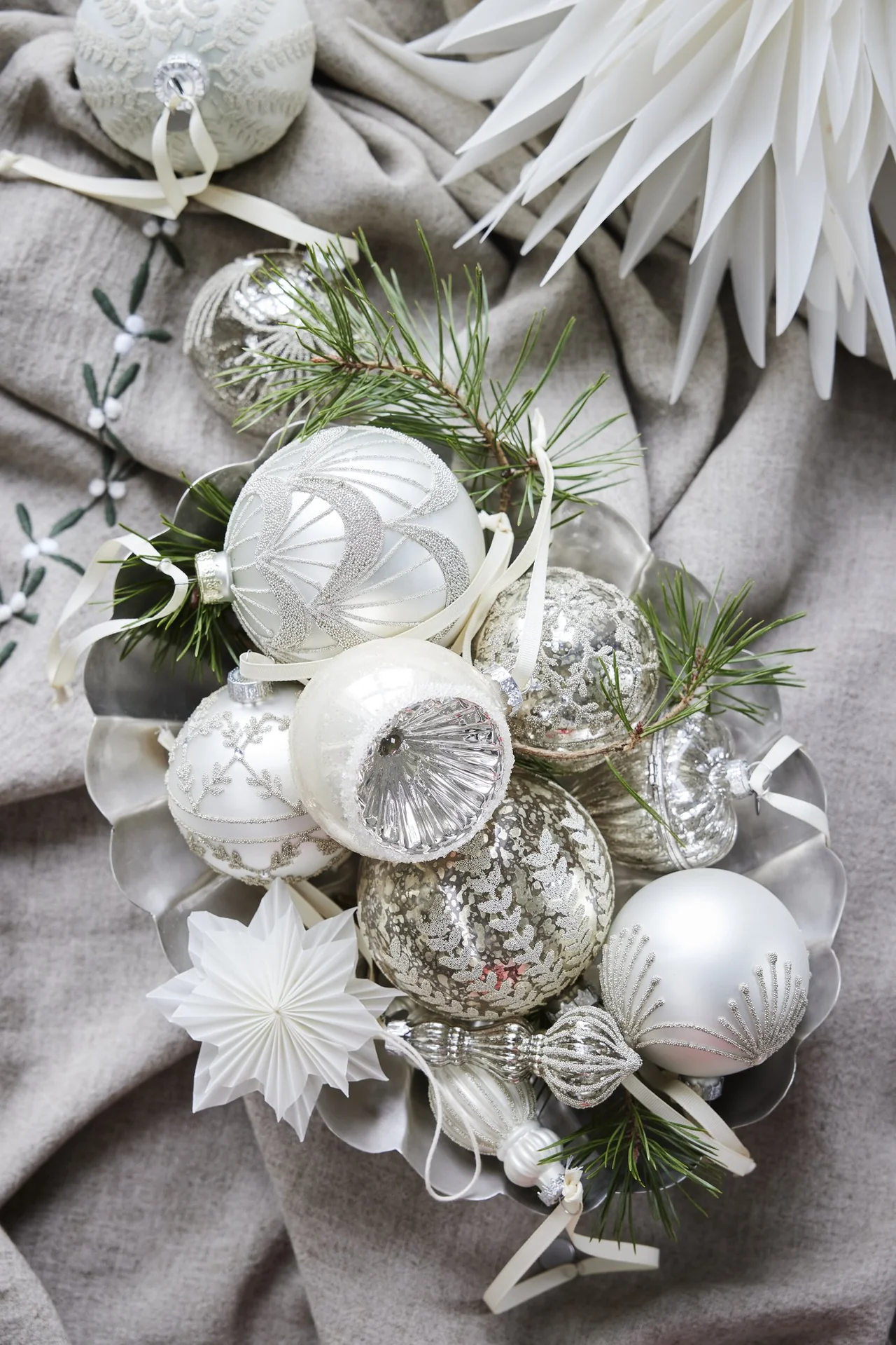 LENE BJERRE - PALISIA PAPPASTJARNA 40 CM. HVÍT - Image 3