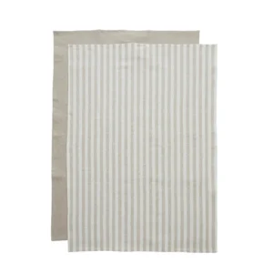 LENE BJERRE - ESTRILLE VISKASTYKKI 2 STK, 70x50 CM. LINEN