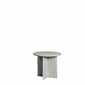 LENE BJERRE - ELIVINNE BORÐ H45 CM, DARK LINEN