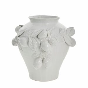 LENE BJERRE - LIMONE VASI, HVÍTUR H29 CM.